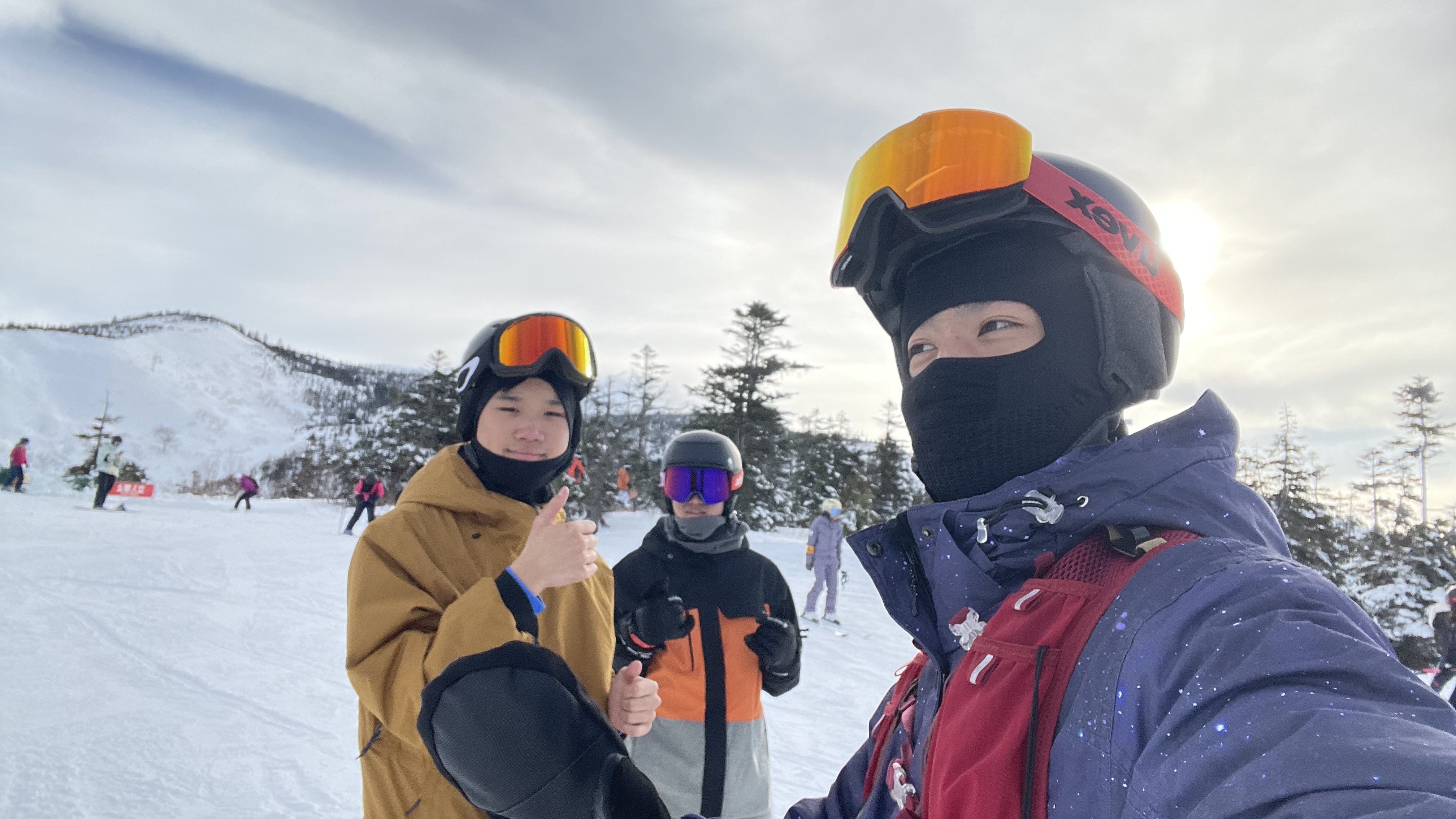 A day on the ski slopes