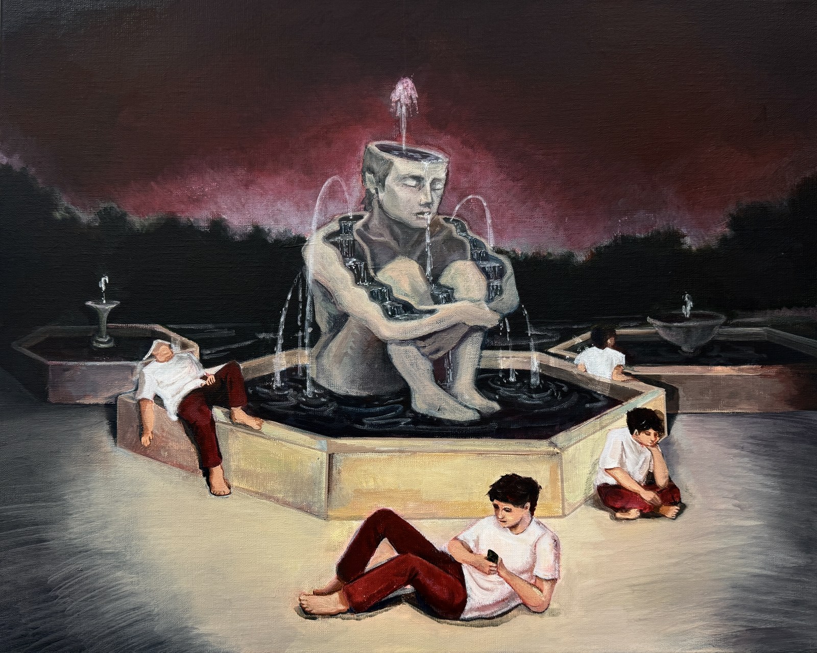 Procrastination Fountain