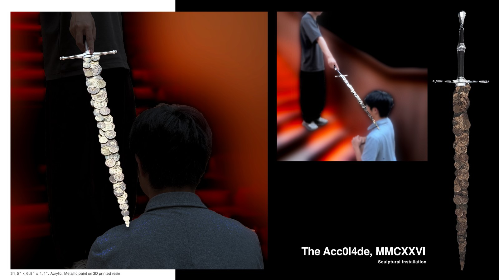 The Acc0l4de, MMCXXVI / Sculptural installation